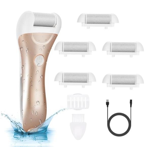 Callus Remover for Feet,  Electric Foot File  Rechargeable Waterproof Pedicure - Picture 1 of 6
